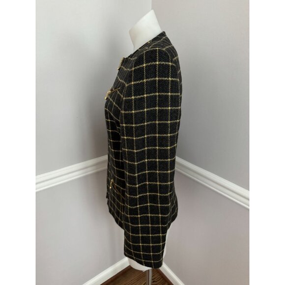 Vintage Irving Samuel Wool Blazer Size 6 - Picture 3 of 4